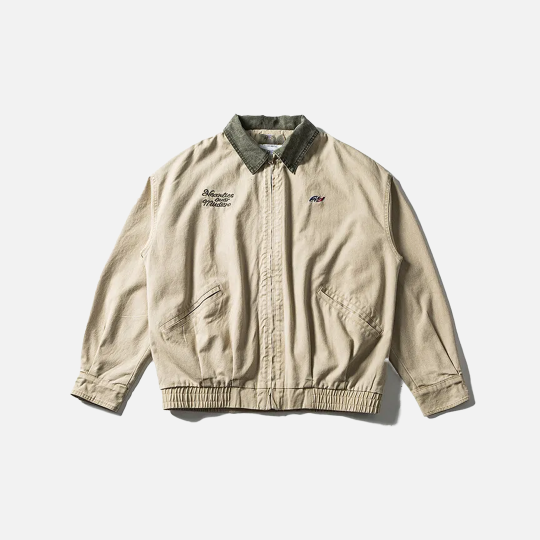 Autumn Oversized Casual Embroidery Denim Jacket