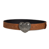 Y2K Washed PU Brown Belt