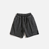 Vintage Washed Denim Shorts