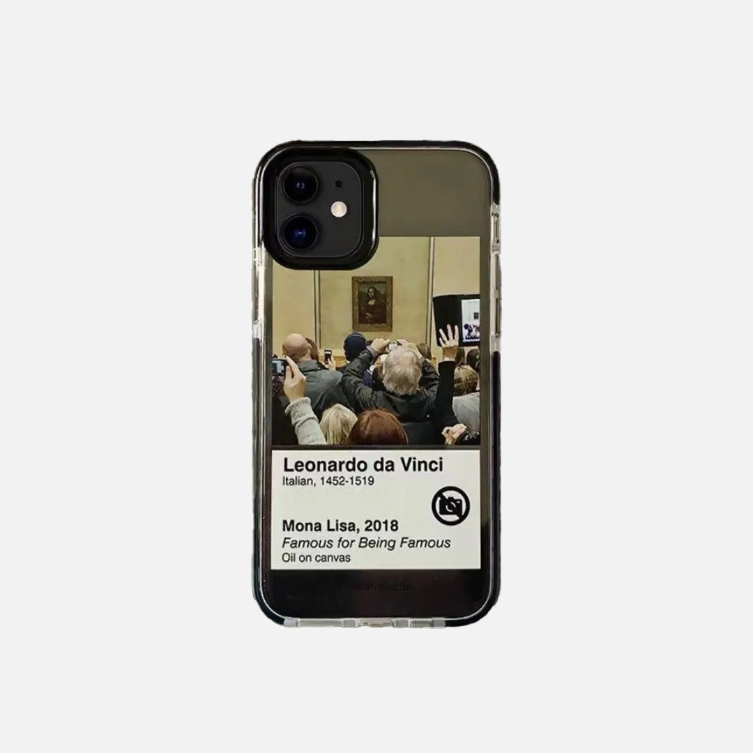 Coque iPhone vintage De Vinci
