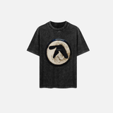 面白いアフェックス・ツイン・コットン・グラフィックTシャツ