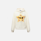 American Style Winter Vintage Star Embroidered Hoodie