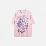 T-shirt graphique hipster jumeau