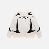 Y2K Stars Graphic Sweaters