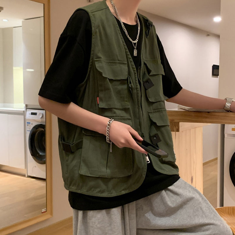 올오버 포켓 베스트