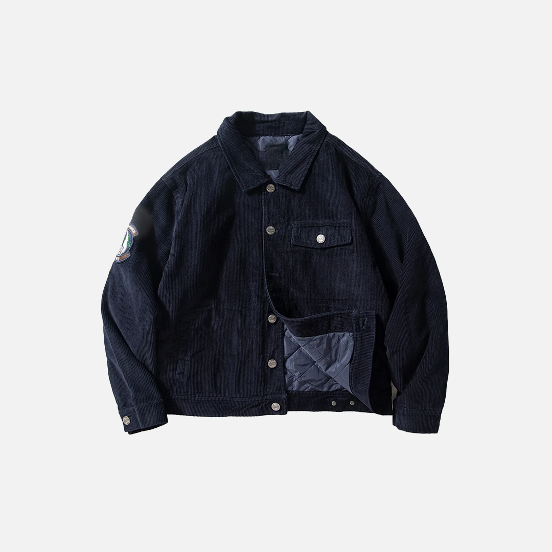 Winter Baumwollcord Retro Clip Jacke