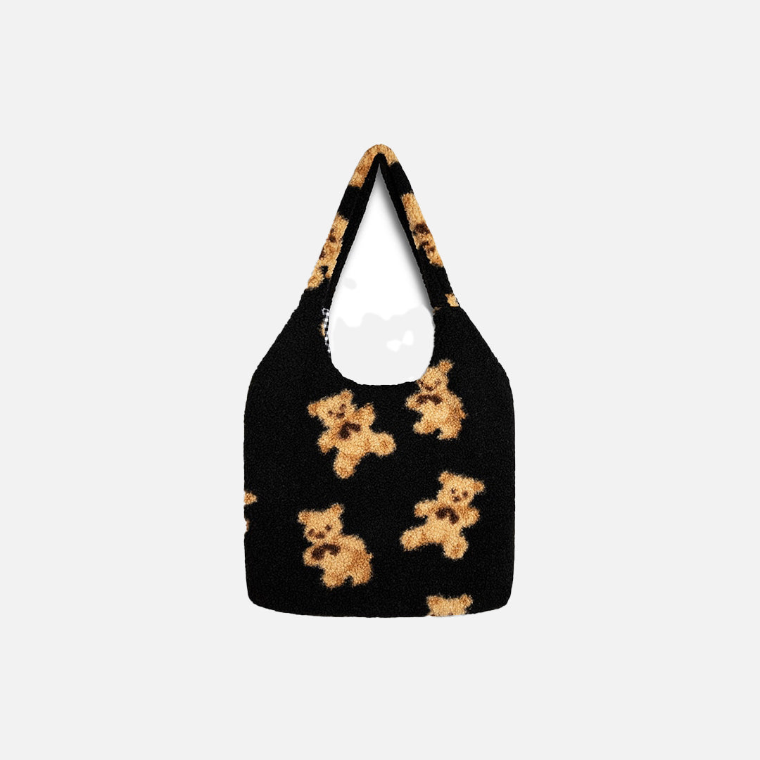 Plush Teddy Bear Tote Bag