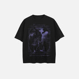 T-shirt graphique vintage château