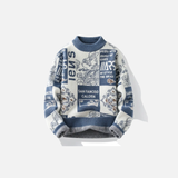 Neuer Pullover mit Hip-Hop-Print