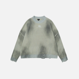 Pull déchiré tendance hip-hop des rues