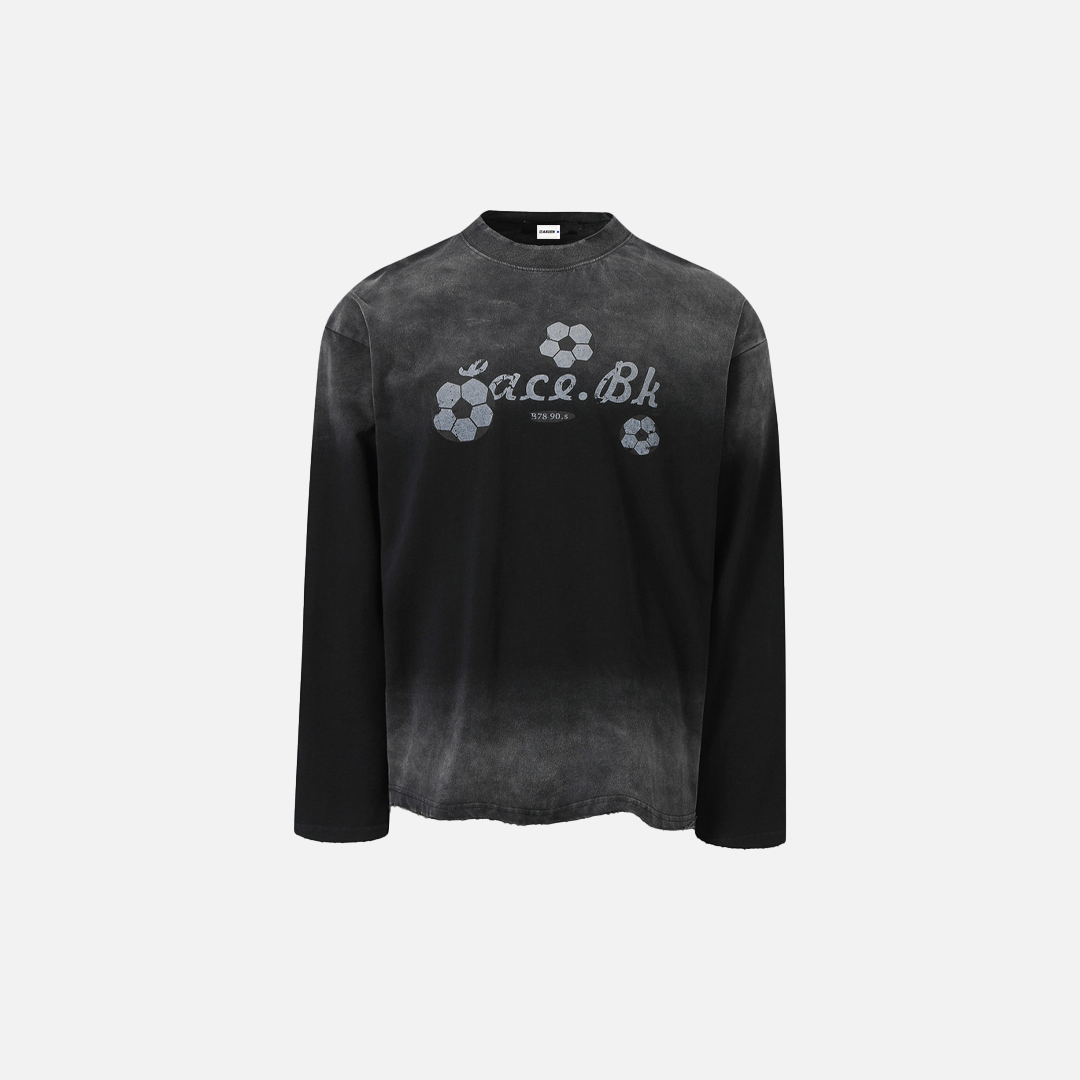 Y2K Vintage Tie-Dye Painted Long Sleeve T-Shirt
