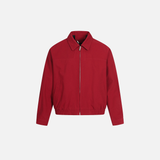 Veste pilote rétro élégante, couleur unie, esprit printemps