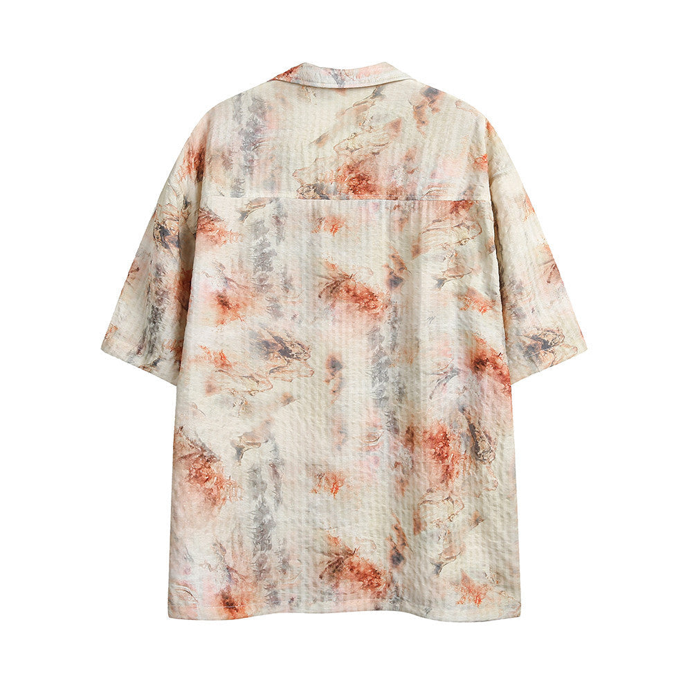 T-shirt tie-dye à l'encre vibrante