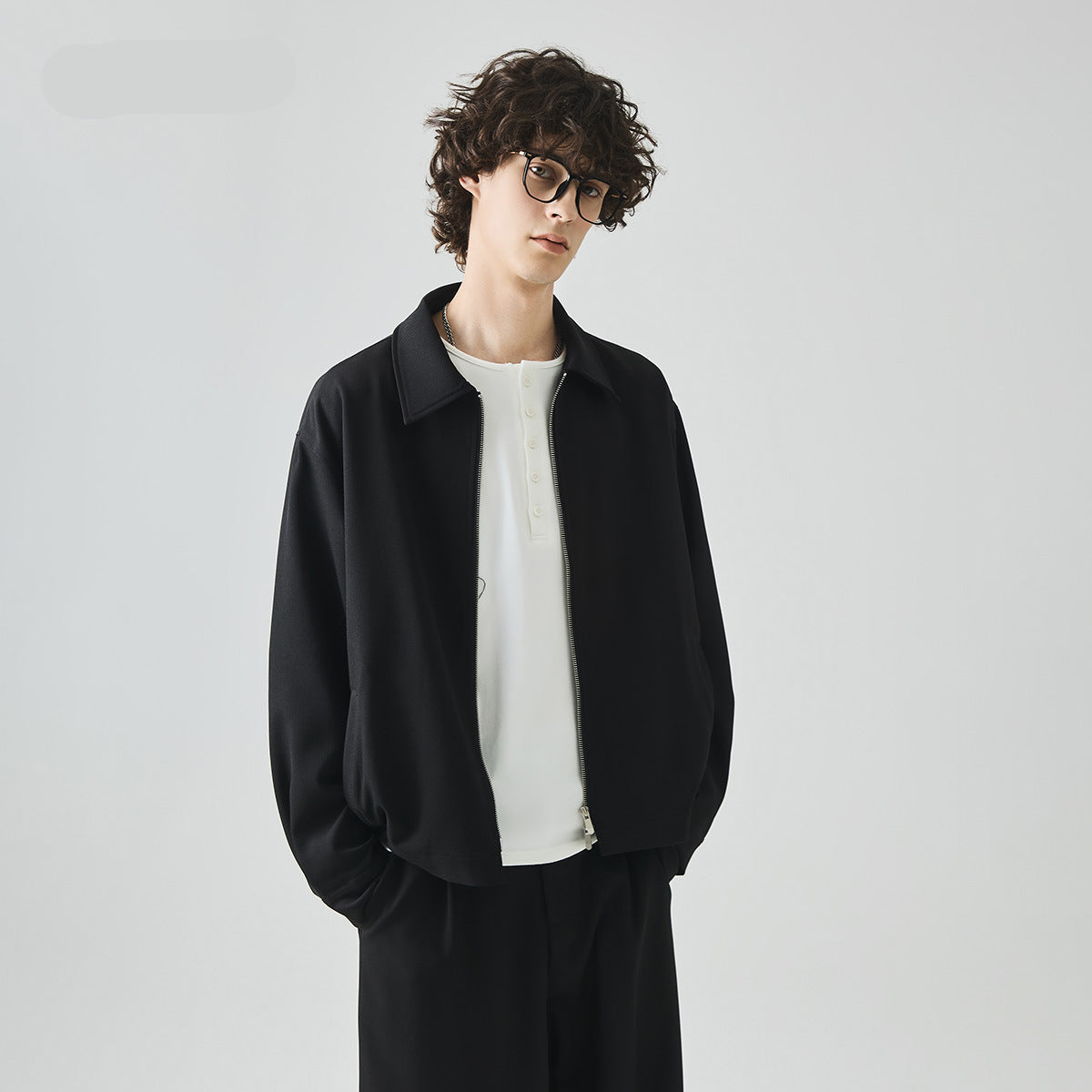 Veste d'automne décontractée légère et de haute qualité