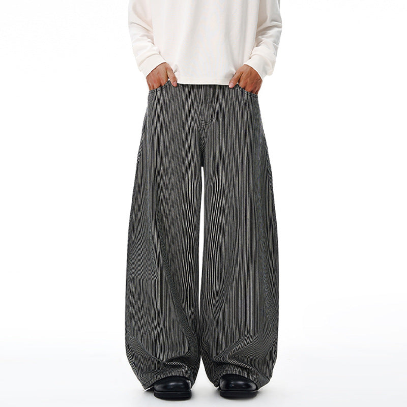 Streetwear Strapazierfähige und stylische Jeans mit weitem Bein
