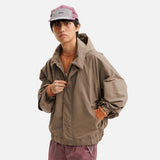 Leichte Bergsport-Windjacke mit Kapuze