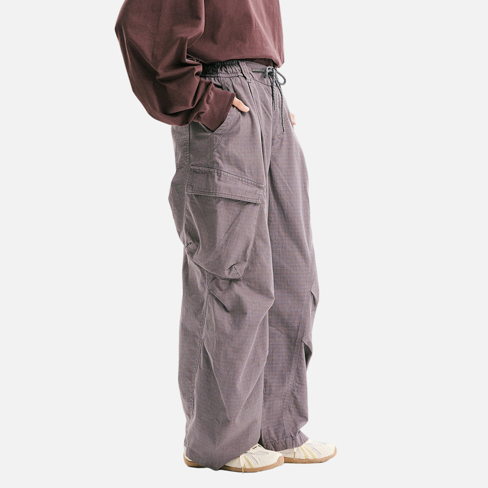 Elevated Hip Hop Tie-Dye Camo Cargohose