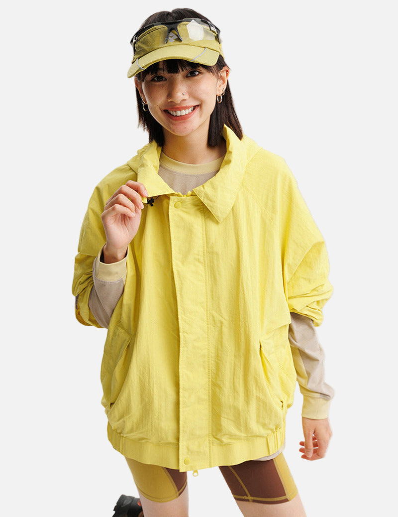 Lightweight Mountain Hooded Sports Windbreaker Jacket