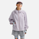 Y2K Fashionable Waterproof Hooded Windbreaker Jacket