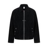 Herren-Jacke im Deconstructed-Stil mit Reverskragen