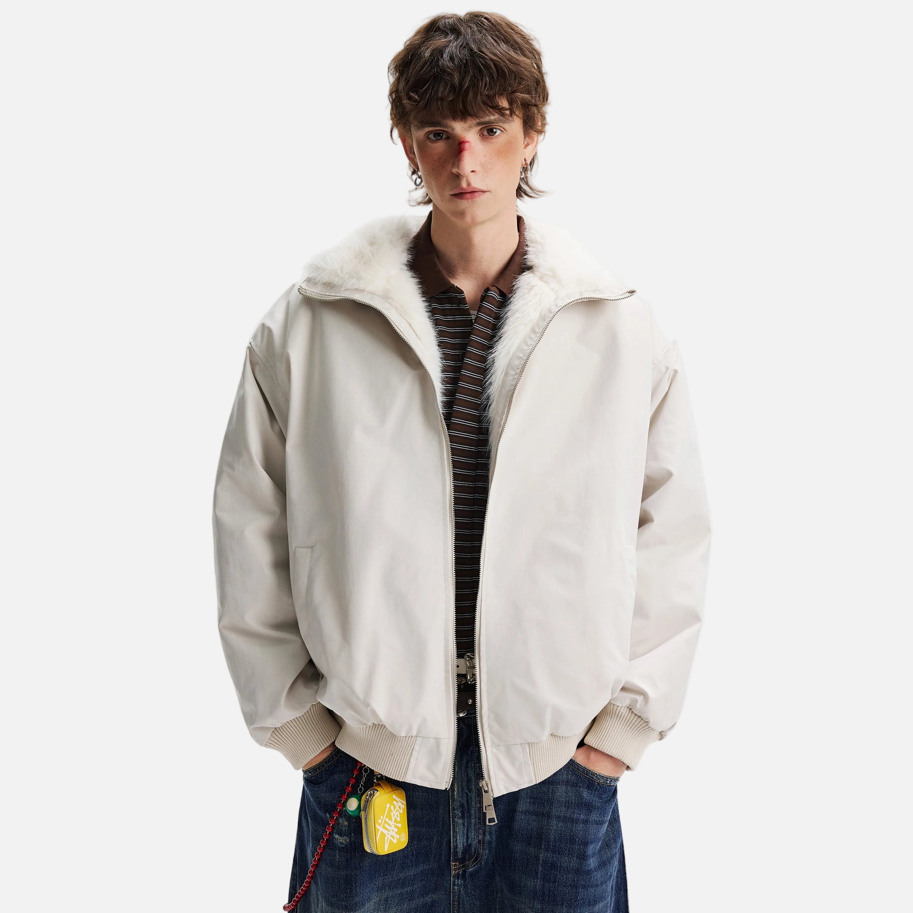 American Style Thickened Warm Faux Fur Jacket