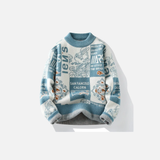 Neuer Pullover mit Hip-Hop-Print