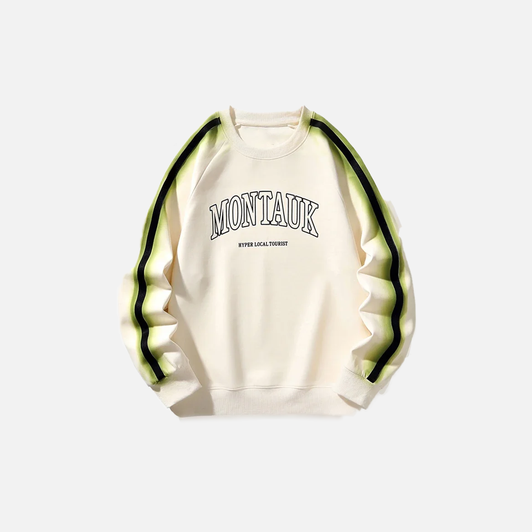 Oversized Cityboy Splice Hip Hop Sweatshirt