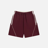 Baggy Patchwork Striped Shorts