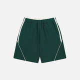 Baggy Patchwork Striped Shorts