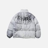 Doudoune tie-dye