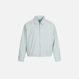 Veste pilote rétro élégante, couleur unie, esprit printemps