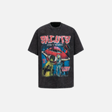 グラフィック ヴィンテージ ブラック UFO エイリアン Tシャツ