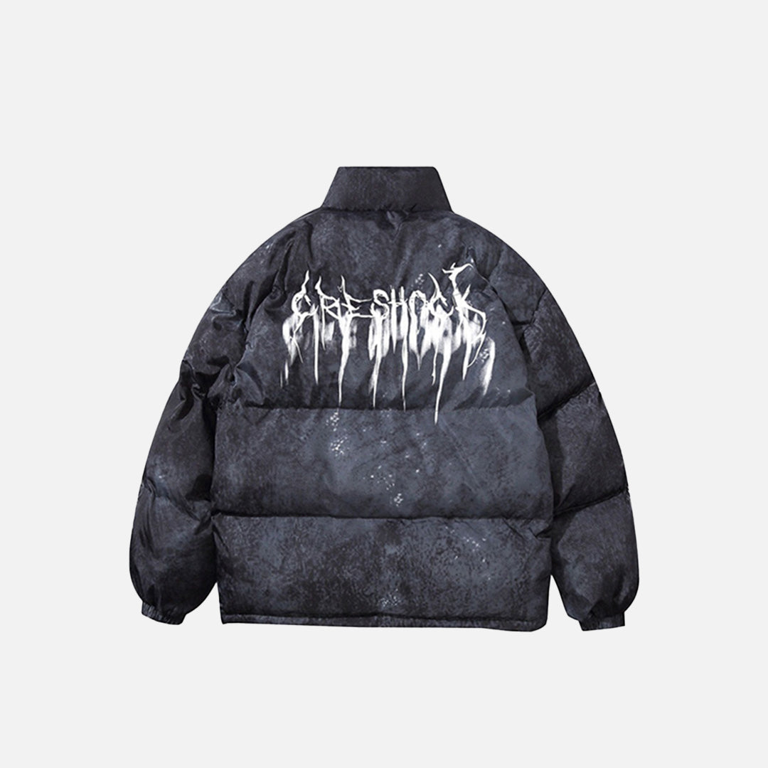 Doudoune tie-dye