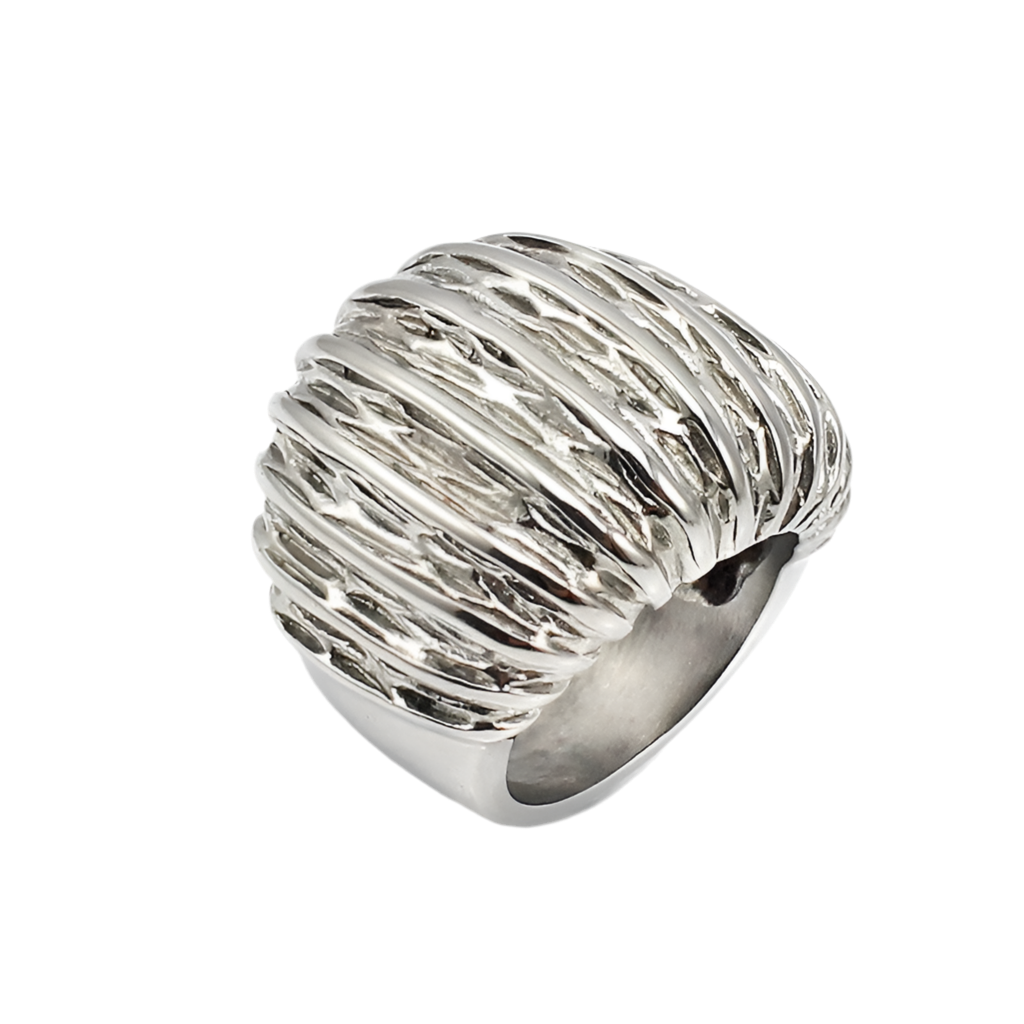 Silver Dune Ring