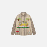 Striped Happy Vibes Shirt