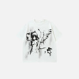 Y2K-Gothic-Grafik-T-Shirt