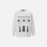 Y2K Gothing O-Neck Long Sleeve Cotton T-Shirt