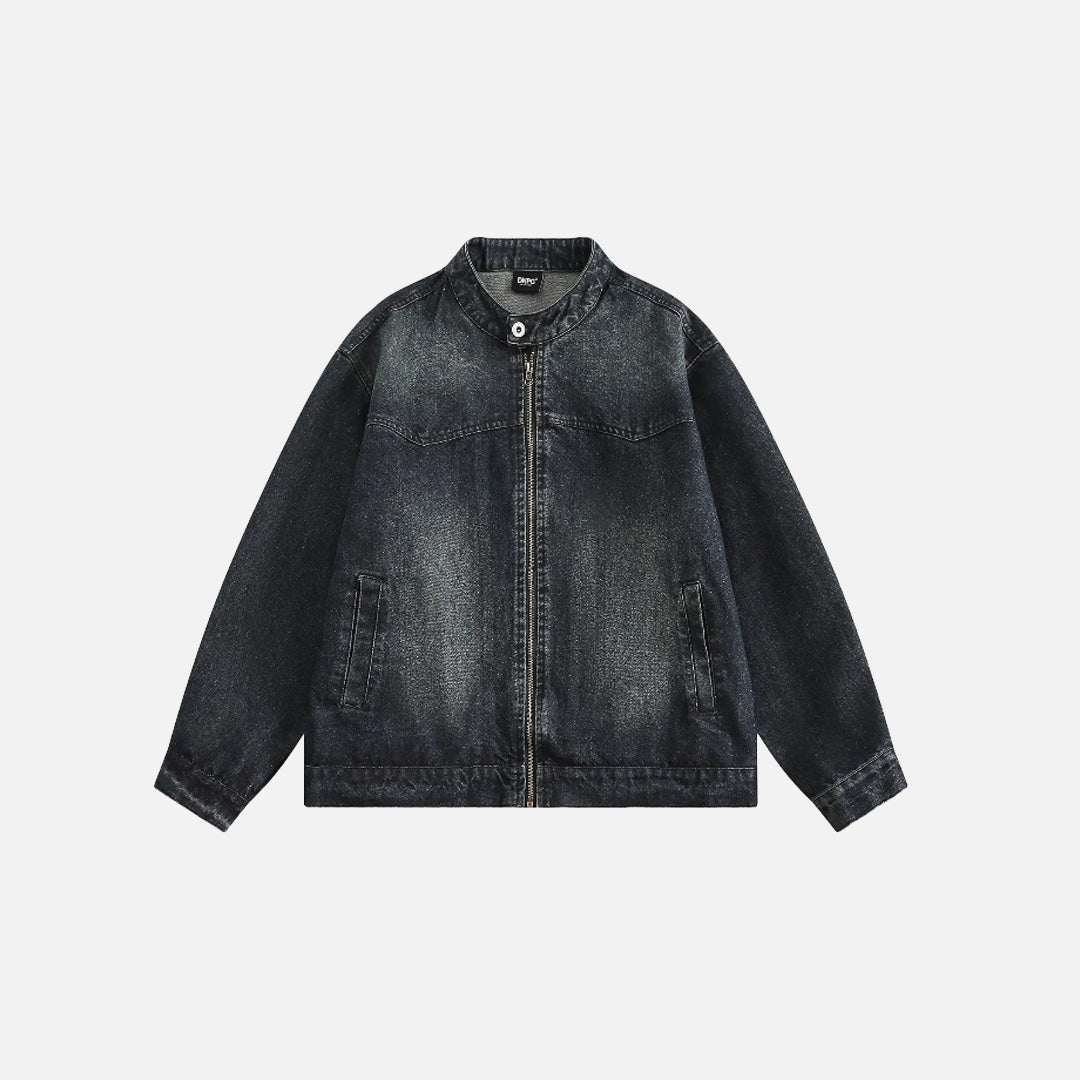 Vintage Japanese Washed Denim Jacket