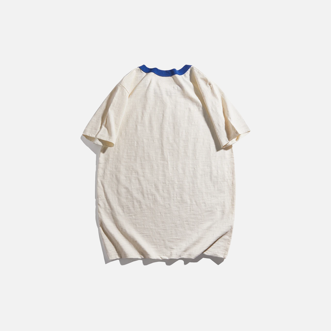 Müheloses Kurzarm-T-Shirt im chinesischen Stil