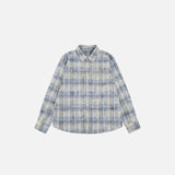 Retro Plaid Button-Up Shirt