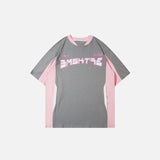 Sport-T-Shirt mit Farbblockierung