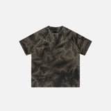 Loose Water Ripple Washed T-Shirt