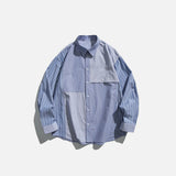 Chemise patchwork oversize