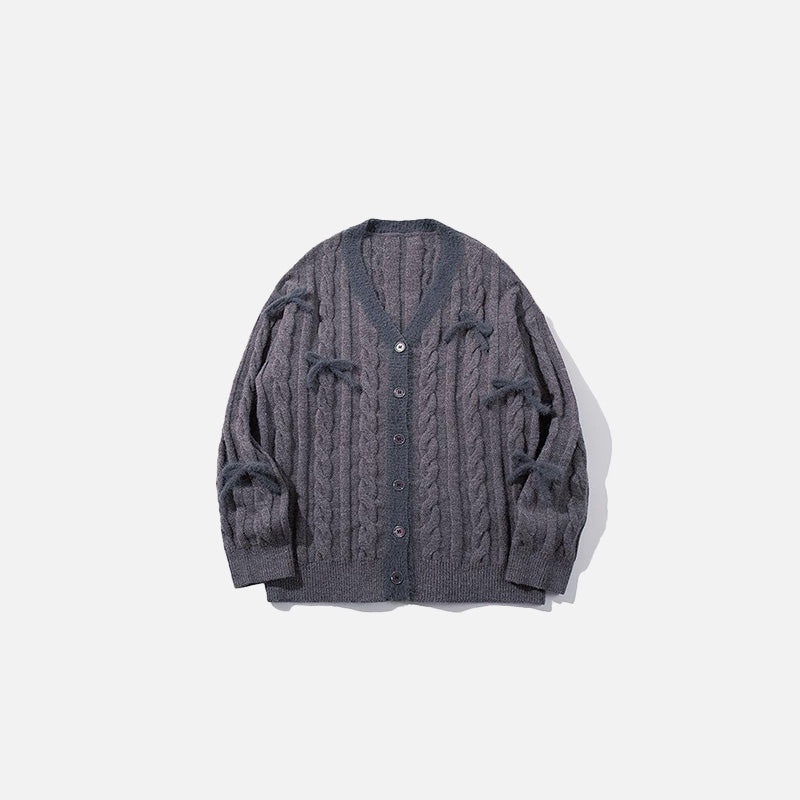 Chunky Textured Knit Sweater