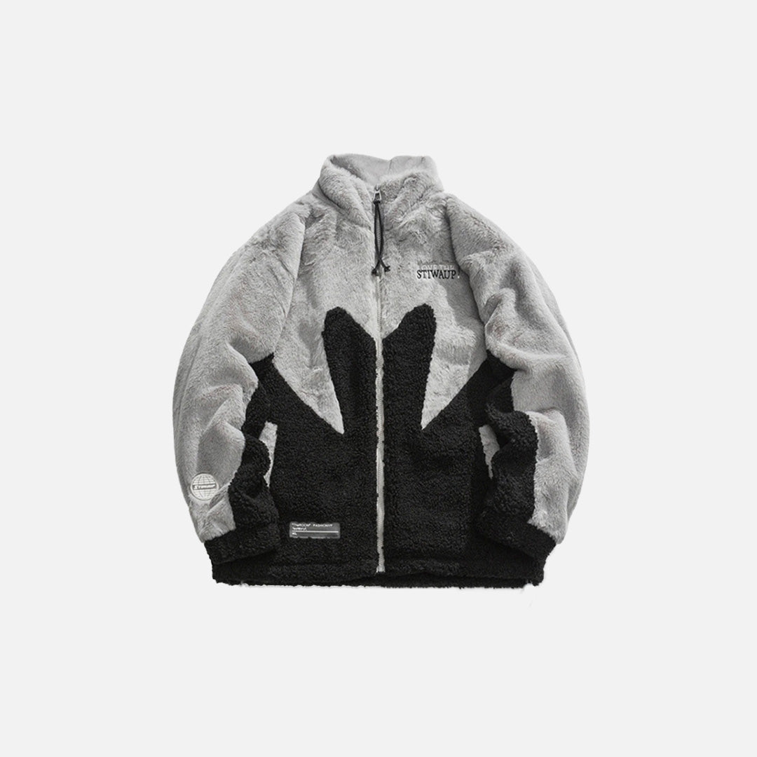Dynamic Split Fleece Jacket