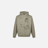 Dreamy Portrait Graphic Hoodie