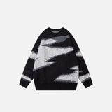 Strickpullover mit Farbblockmuster