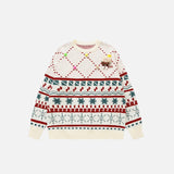 Pull de Noël tricoté