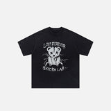 Broken Bear Grafik-T-Shirt