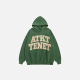 Loose Letter Prints Hoodie